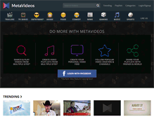 Tablet Screenshot of metavideos.com